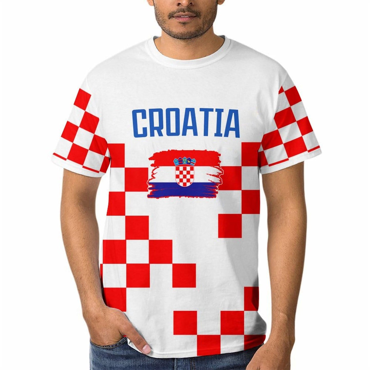 Custom 23/24/25/26 Croatia Soccer Shirts Uniforms for Men Women Youth Fans Gifts Personalized Your Name Numbers Apparel
