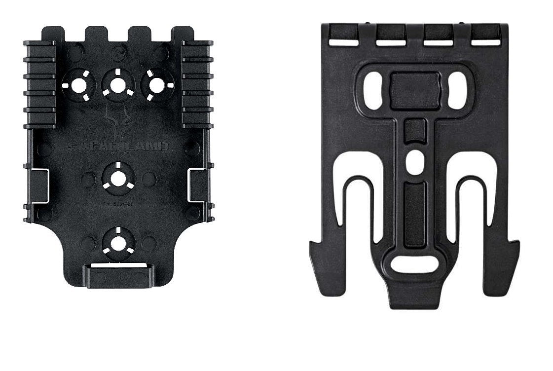 Safariland QLS 1-2 Quick Locking System Kit + Safariland SL QUICK-KIT1-2 Quick RELSE KIT BLK