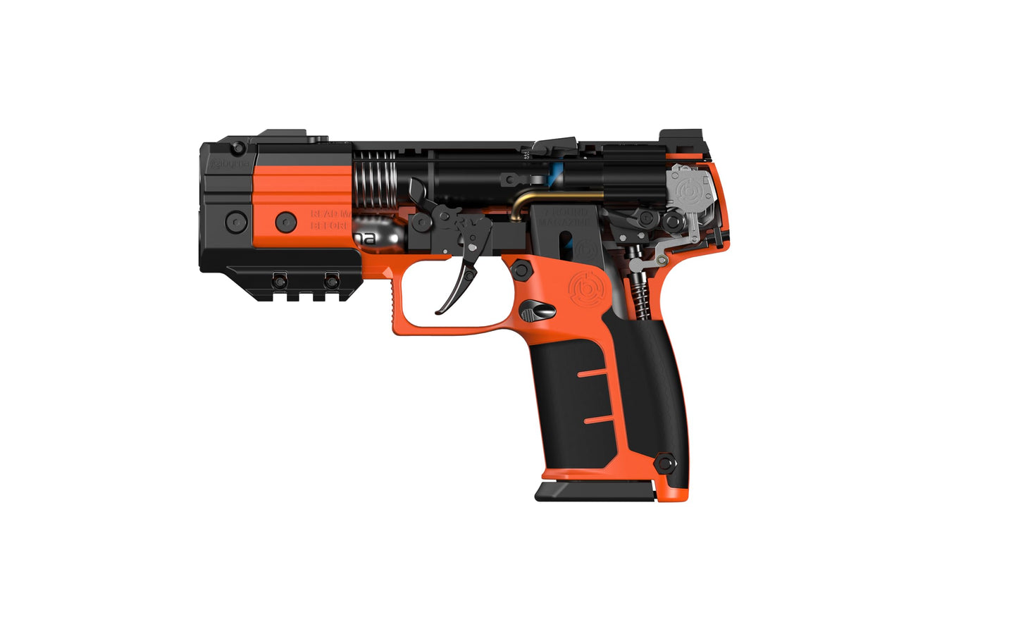 Byrna LE - Kinetic Ultimate Bundle | Less-Lethal Self-Defense & Home Defense Device (Orange)