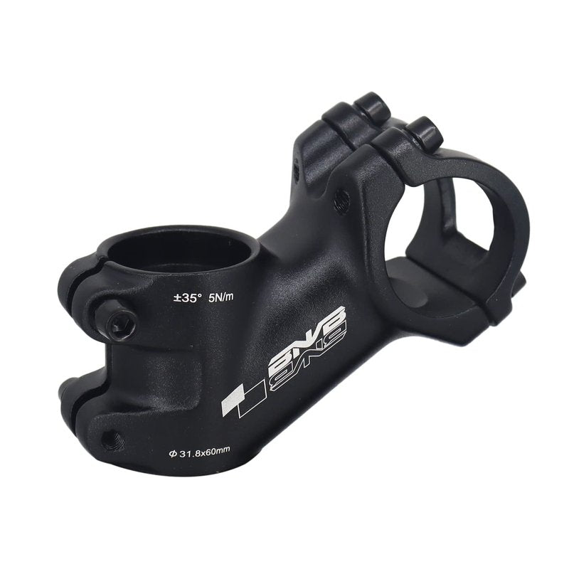 BNVB 31.8mm 35 Degree Bike Stem Aluminum Alloy Bicycle Handlebar Riser Stem for 1.25'' Diameter Most MTB Road Bike Handlebar. (60mm)