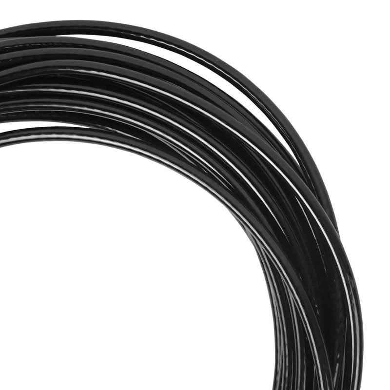 Aoneky 26ft 1/4 Inch Stainless Steel Pickleball Net Cable, 2900lb Break Strength Replacement Top Rope with Adjustable End, Fits Standard 21ft Nets