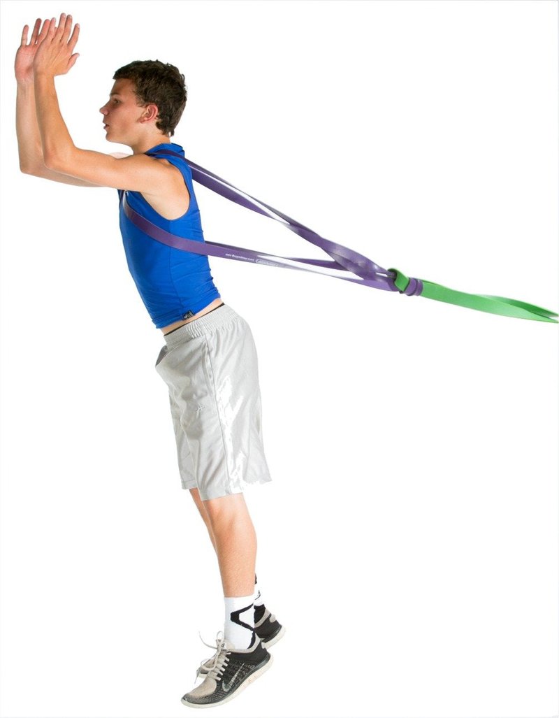 HoopsKing P.R.O. Bands for Basketball Resistance Bands Training (Single Band - 4 Levels to Choose from | Mix & Match as Needed) 41" Loop|(Small)