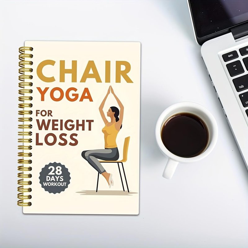 Daily Fitness Planner Notebook - 5.5” x 8.3” Weight Loss Tracking Journal | Spiral-Bound Workout Organizer for Gym & Daily Use