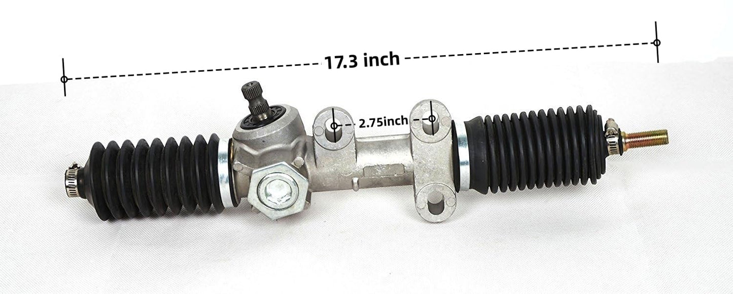 Dr.Acces Golf Cart Steering Gear Box Assembly Fits 1984-Up Club Car DS, Carryall, and Turf Gas or Electric Models Replace OEM#101878302