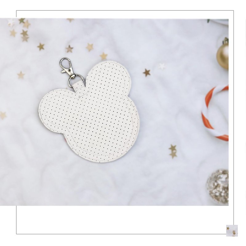 Portable Pin Display Keychain Mouse Ear Pin Trading Display for Bags Backpack Park Collection Trading Pin