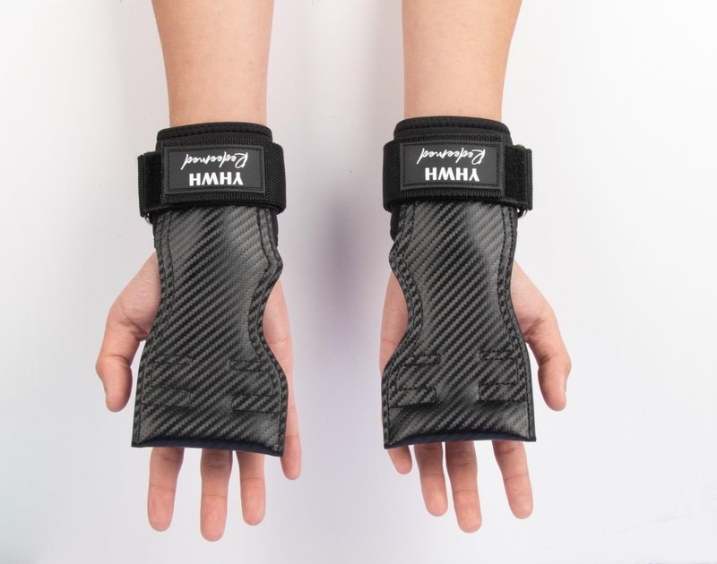 YHWH Redeemed Fingerless Workout Grips for Weightlifting, Pull-Ups & Cross Training – Hand Protection & Grip Support for Men & Women Faith-Based Gym Gear