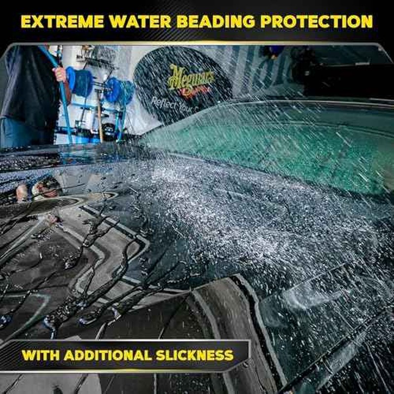 Meguiar's G200416EU Hybrid Ceramic Liquid Car Wax 473ml Advanced SiO2 Technology