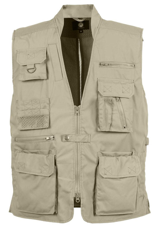 Plainclothes Concealed Carry Vest-Khaki- XX-Large