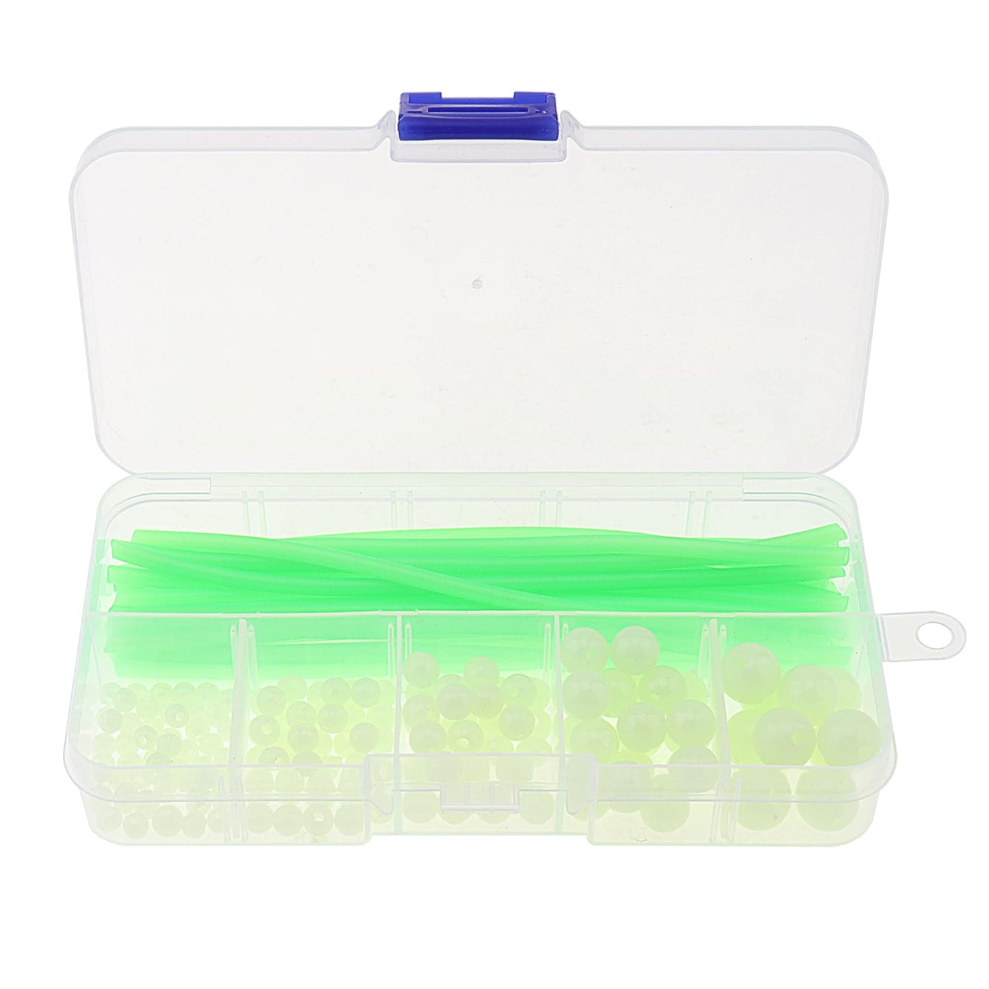 OriGlam Luminous Fishing Beads Glow Fishing Beads Fishing Rigs & Luminous Tube Line, Luminous Rigging Tube Fishing Angling Glow Tubing Tool for Fishing Rigs