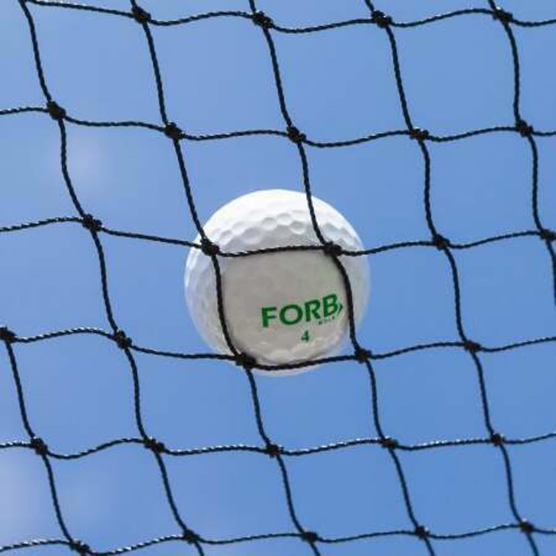 10ft x 10ft Sports Netting in/Outdoor Strong Durable Weatherproof Frequent Use Golf Hitting Practice Net Around Finished Seam Strong 150 LB Tested Nylon Mesh Net 1-Inch Mesh Holes