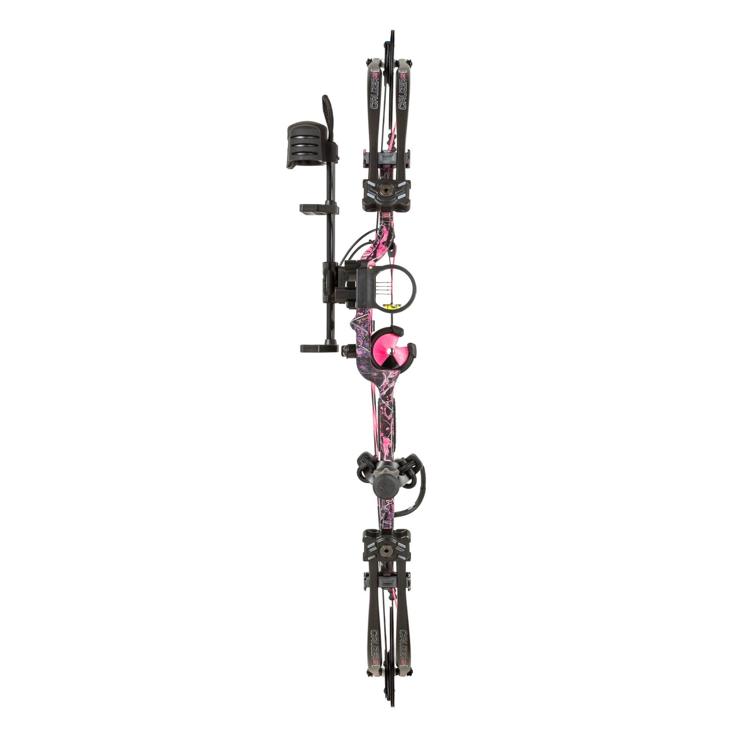 Bear Archery Cruzer G2 Ready to Hunt Compound Bow Package for Adults and Youth, Right Hand, Muddy