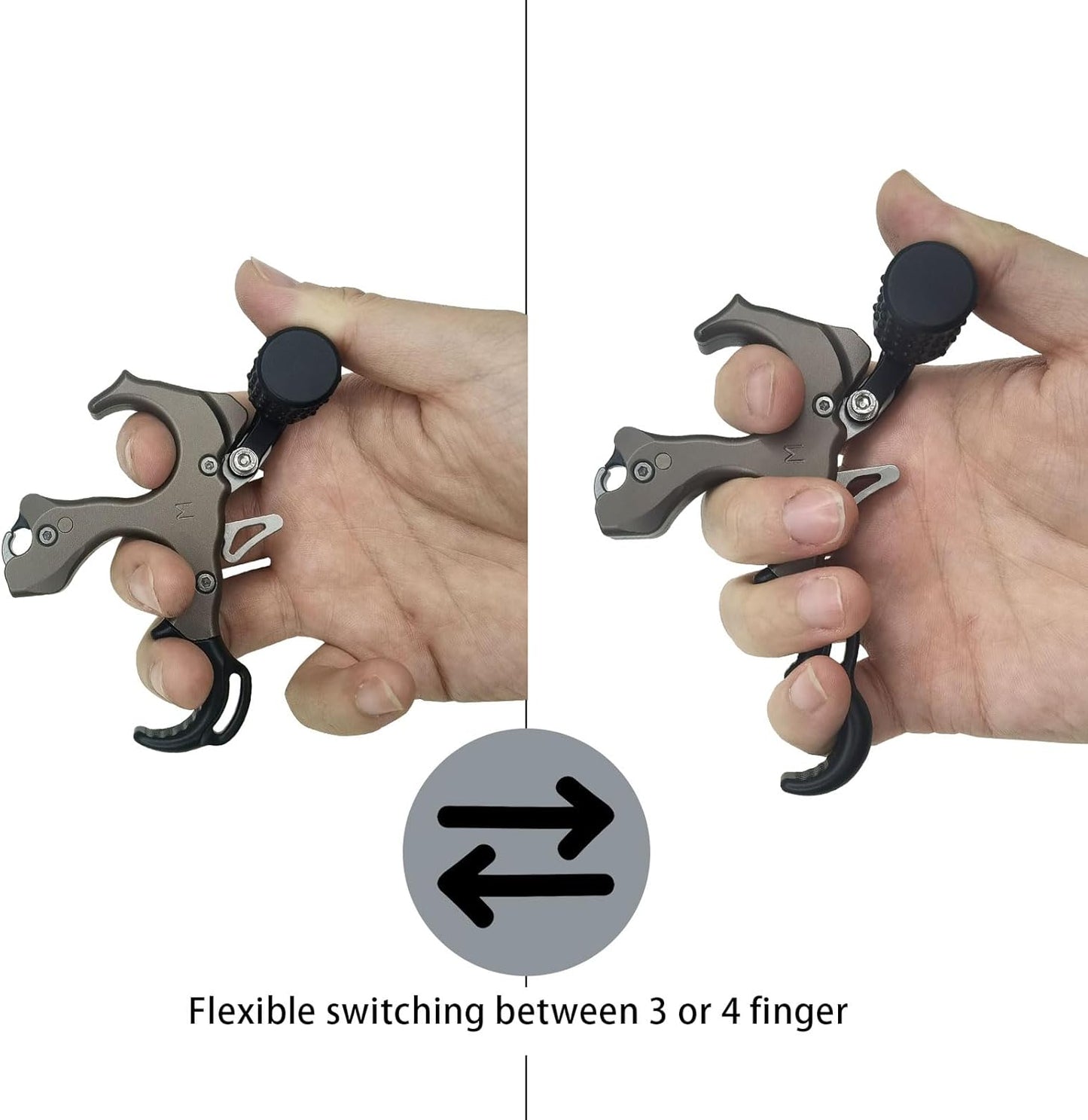 Compound Bow Release Aid - Adjustable Wrist Strap & Non-Slip Design | Aluminum Alloy Archery Tool