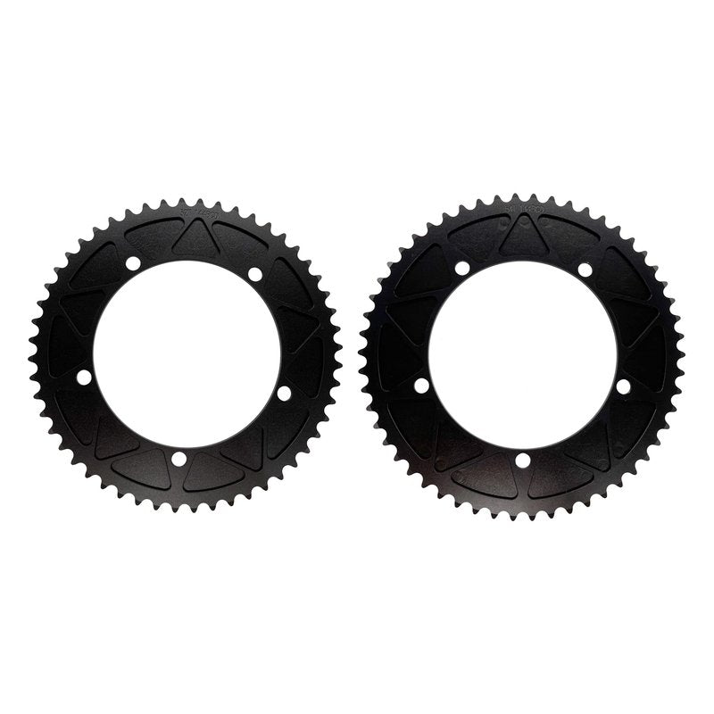DECKAS Single Speed Chainring 144 BCD 44T 46T 48T 50T 52T 54T 56T Chain Ring Chain Wheel for 7/8/9/10/11/12 - Speed (Black 46T)