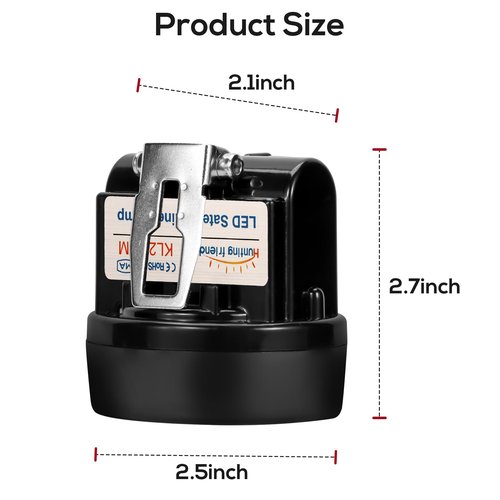 Hunting friends Rechargeable Cap Mining Lamp Waterproof LED Miner Lamp Explosion Proof Headlight for Outdoor Professional Works (Yellow Button)