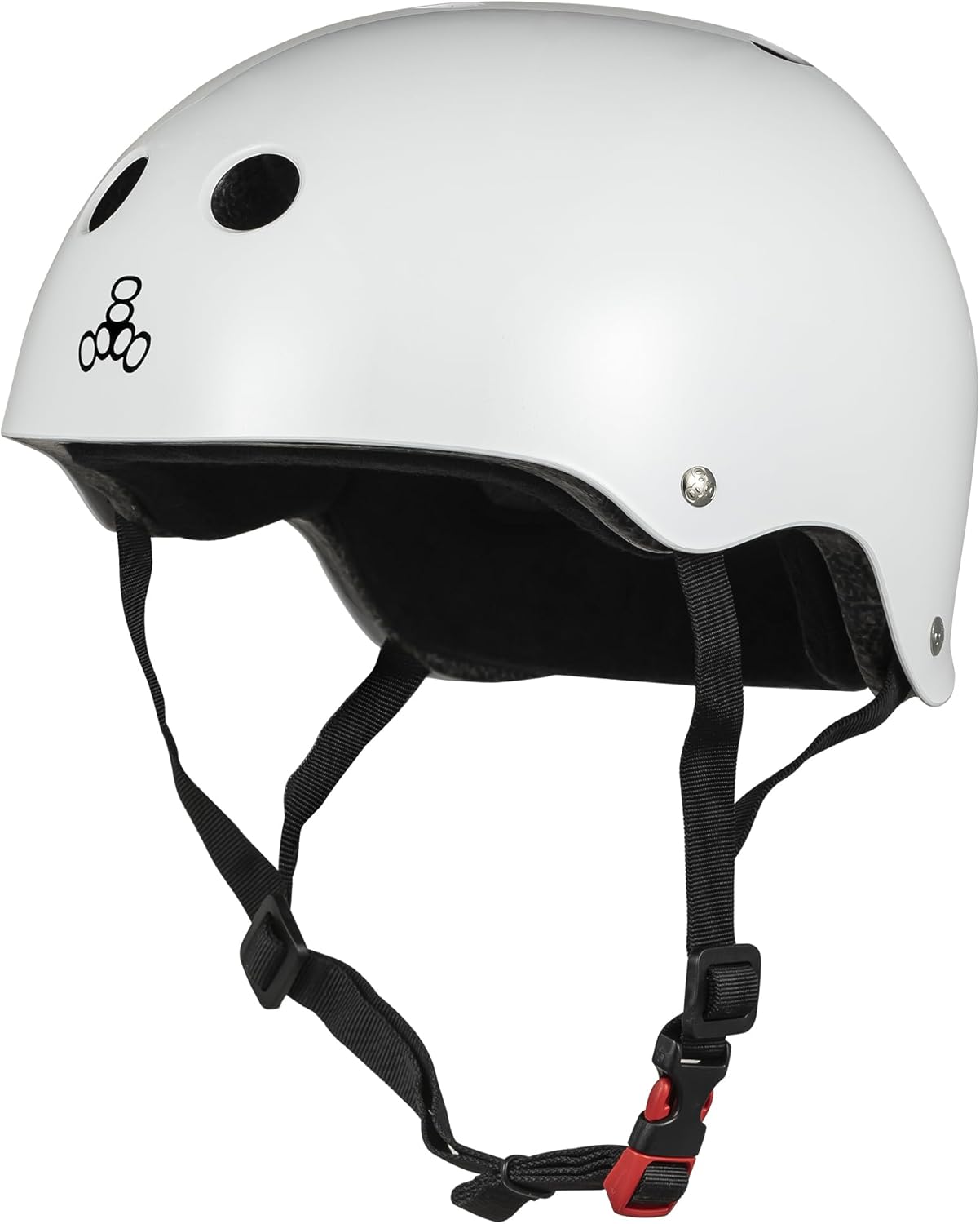 Triple Eight Sweatsaver Helmet - Certified Safety Gear for Skateboarding, BMX, Roller Derby | Adjustable Fit, Multiple Colors
