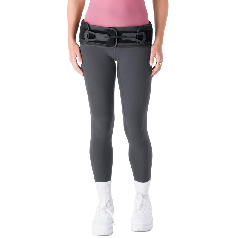 Brace Align GlideFit Adjustable SI Belt - Sacroiliac Joint Dysfunction, Pelvic Instability, Sciatica, Piriformis Syndrome & Lower Back Support Brace - L0621 (OSFM Adults 22–60 in. waist)