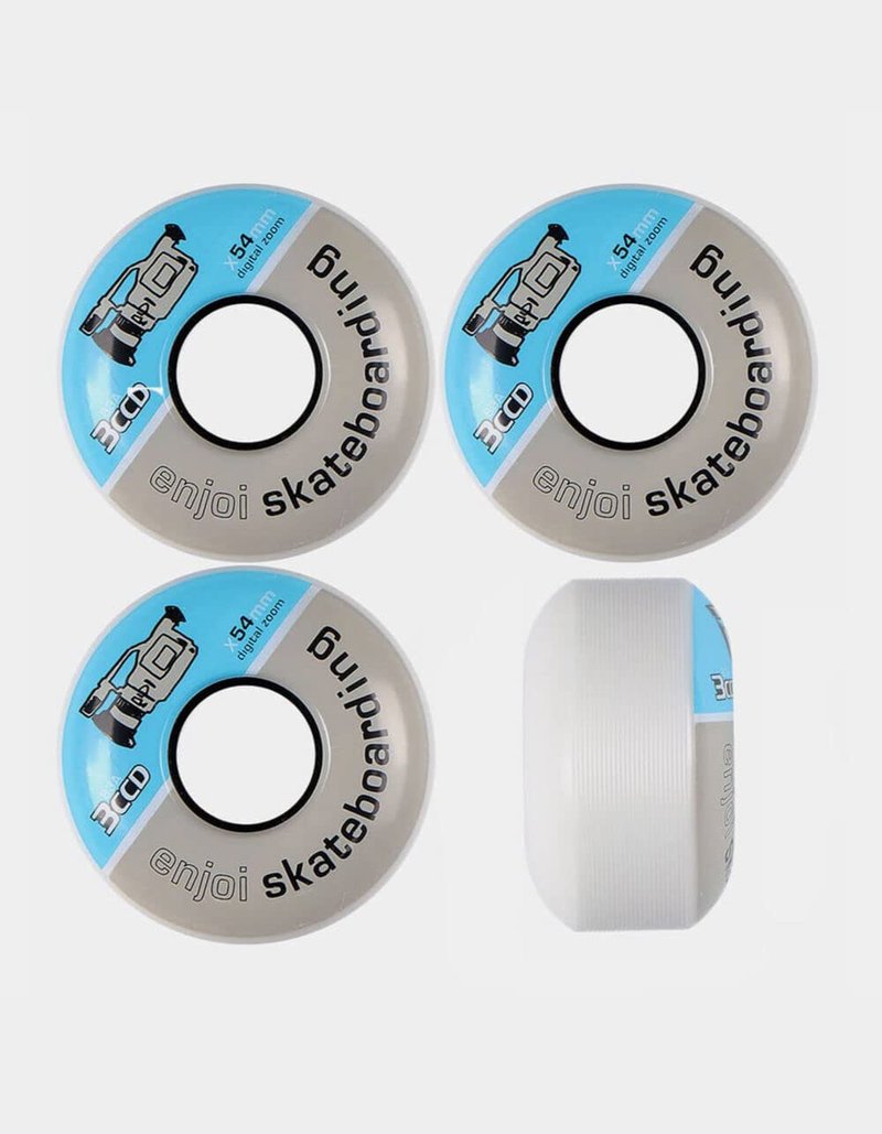 Enjoi VX-54 Skateboard Wheels - Grey - 54mm