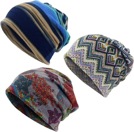 Chemo Caps - Slouchy Beanies for Cancer Patients | Soft Cotton Sleep Hats