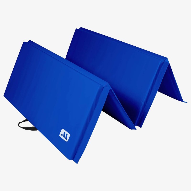 Premium Fitness & Exercise Mat - 4 ft x 8 ft x 2 in | Lightweight, Foldable Home Gym Mat for Yoga & Pilates