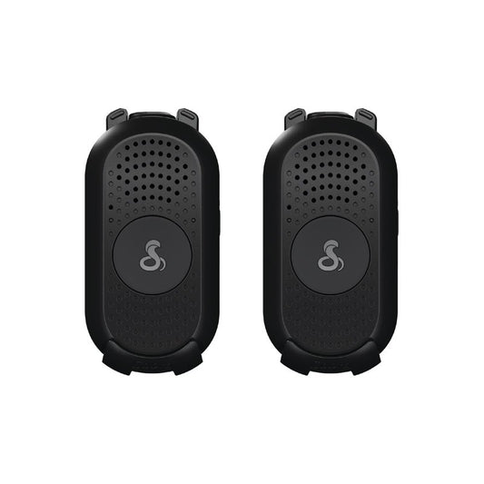 Cobra PX280 Compact Portable FRS Two-Way Radios - IP54 Certified Durability, Dock Charging, 12-Hour Battery Life, Compact Wearable Form Factor Professional Walkie Talkies for Business (2-Pack)