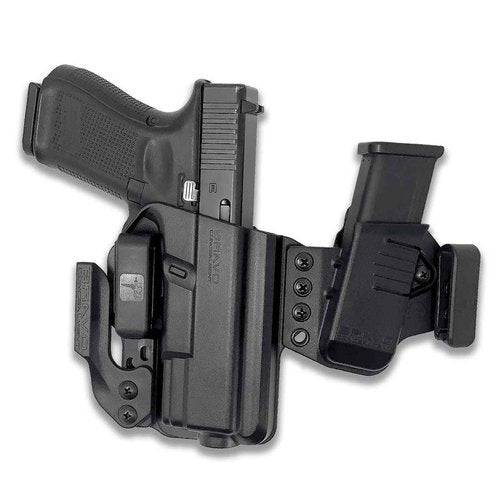 Linked Holster for SIG Sauer P320 9,40 Carry, Compact - IWB Holster with Mag Pouch for Concealed Carry/Custom fit to Your Gun - Inside The Waistband - Comfort and Concealment - Pistol Holster
