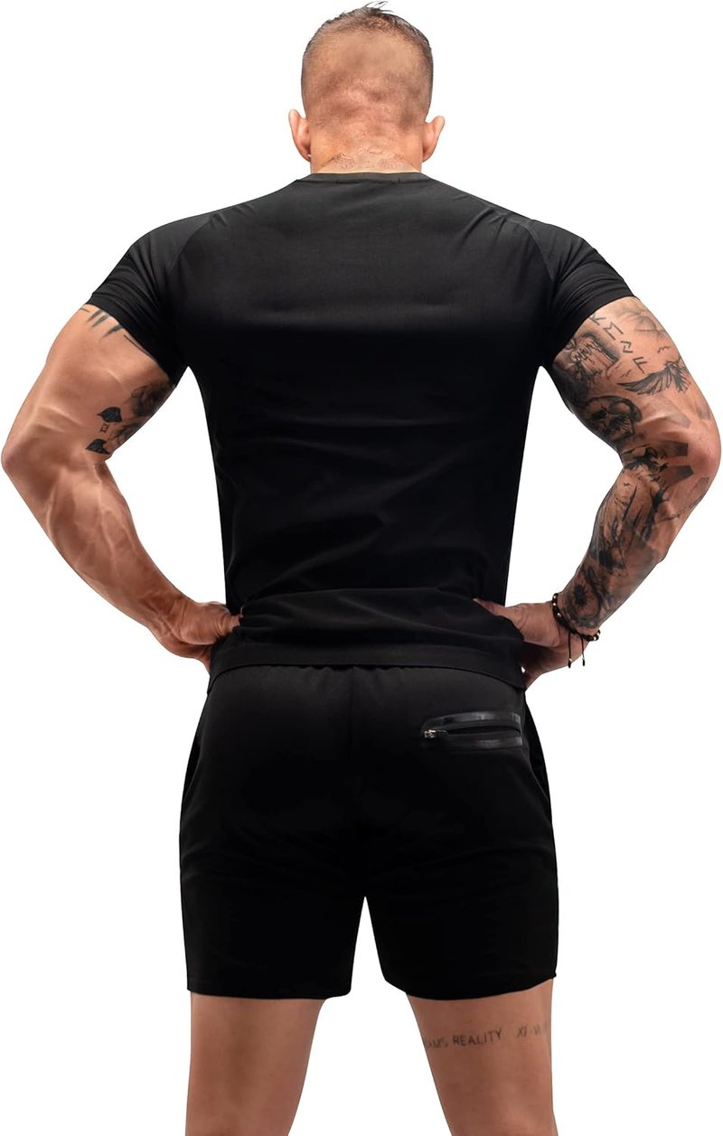 Sauna Shirt for Men - FUXERT Compression Workout Suit for Gym Exercise | Sweat-Enhancing Shapewear