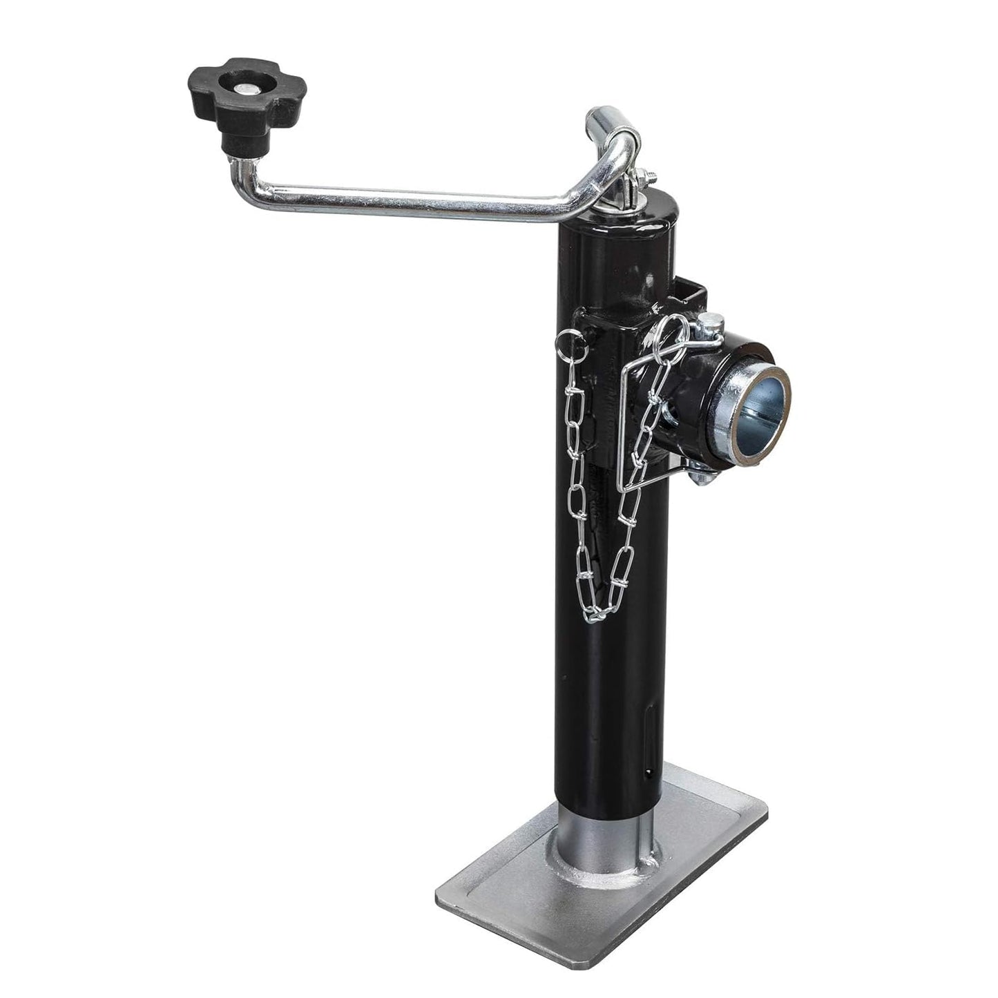 Torin 2000lbs Trailer Jack Heavy-Duty Square Direct Weld on RV Jack, 10 Inches Lift, Adjustable Drop Leg, for Lifting RV Trailer, Horse Trailer, Utility Trailer, Yacht Trailer