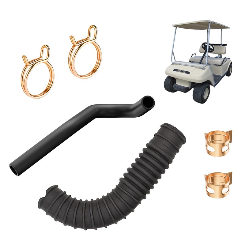 FIXHAWK Club Car DS Air Intake Hose and Crankcase Vent Tube with Clamp Repair Kit for Club Car DS 1992-1997 Gas Golf Carts,Replace OEM# 1016228 101971301 1016572 1017466
