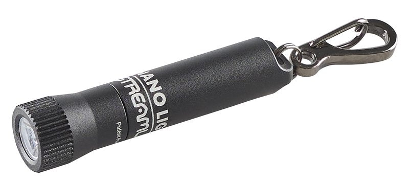 Streamlight 73020 Nano Light II 20-Lumens Miniature Keychain LED Flashlight with AAAA Alkaline Battery, Black