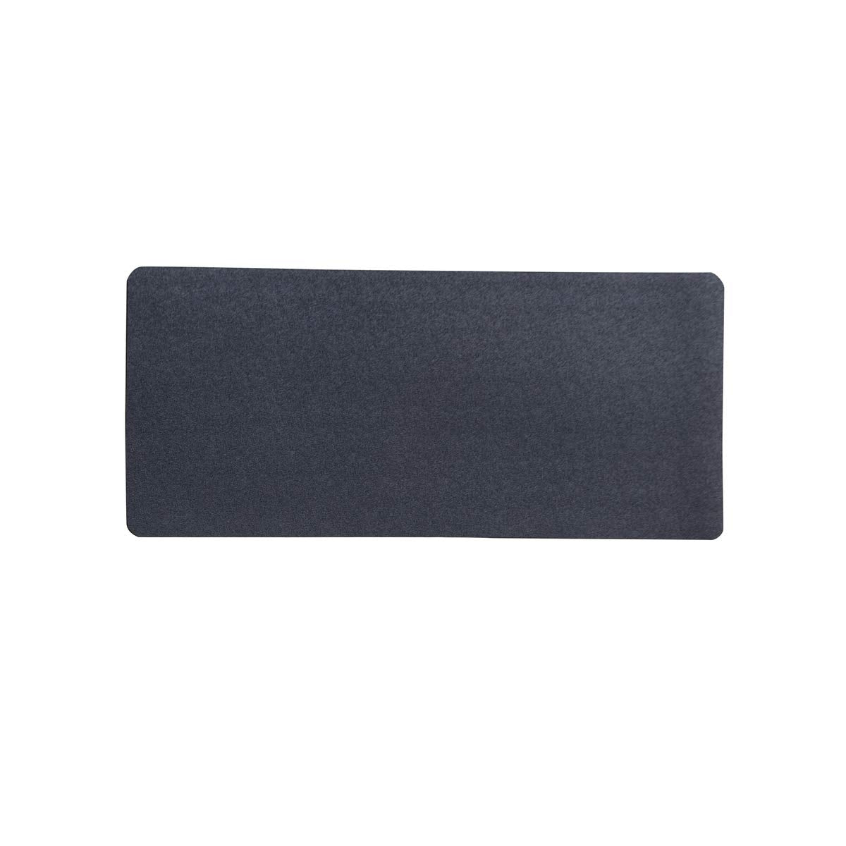 MotionTex Exercise Equipment Mat for Under Stationary Bike, Spin Bike, Exercise Bike, Treadmill, Fitness Equipment, Home Gym Floor Protection, 24" x 48", Black