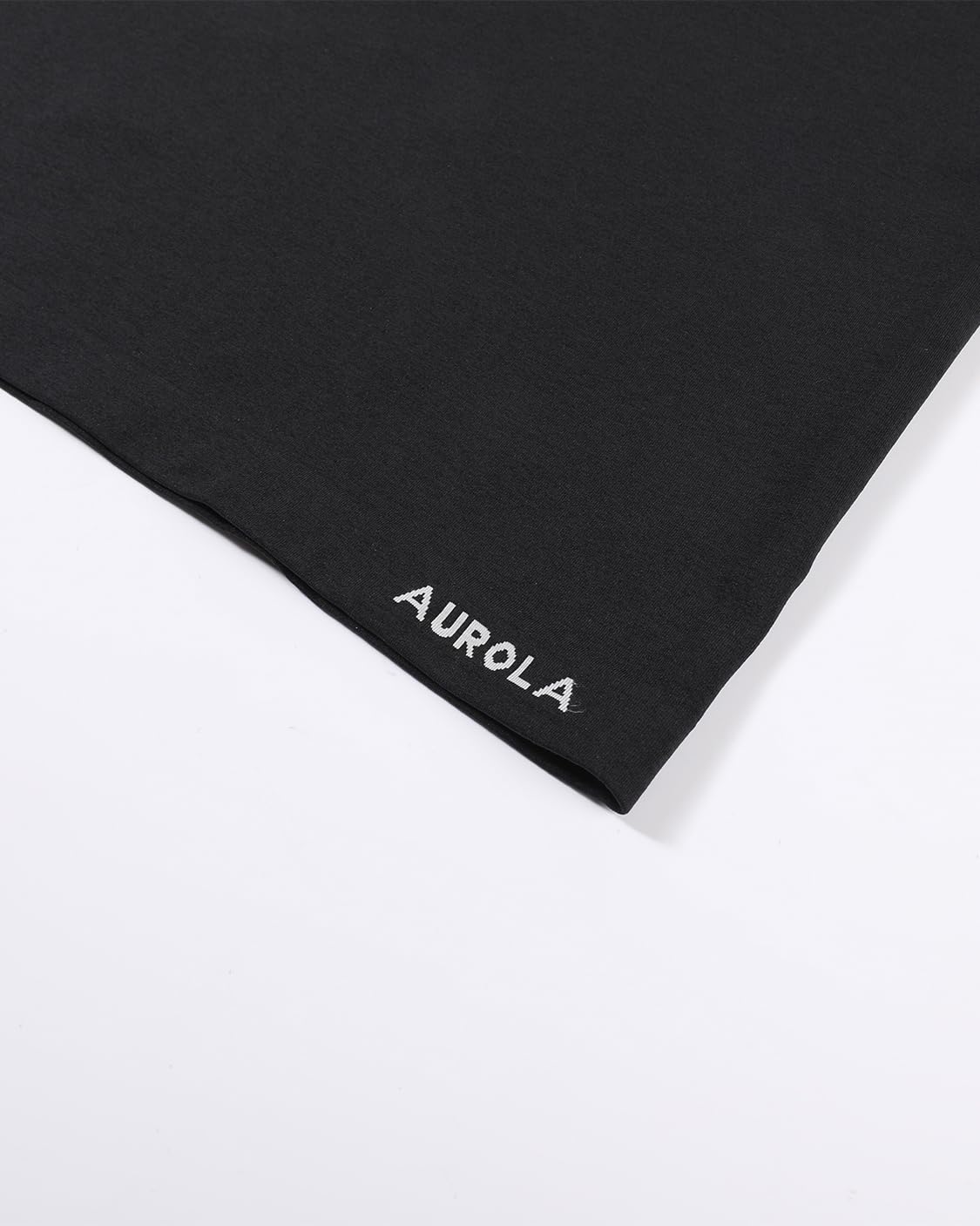 AUROLA Essentials Seamless Sleeveless Raceback Top,Women Subtle Marl Workout Square Neck Fitted Tank,Black,M