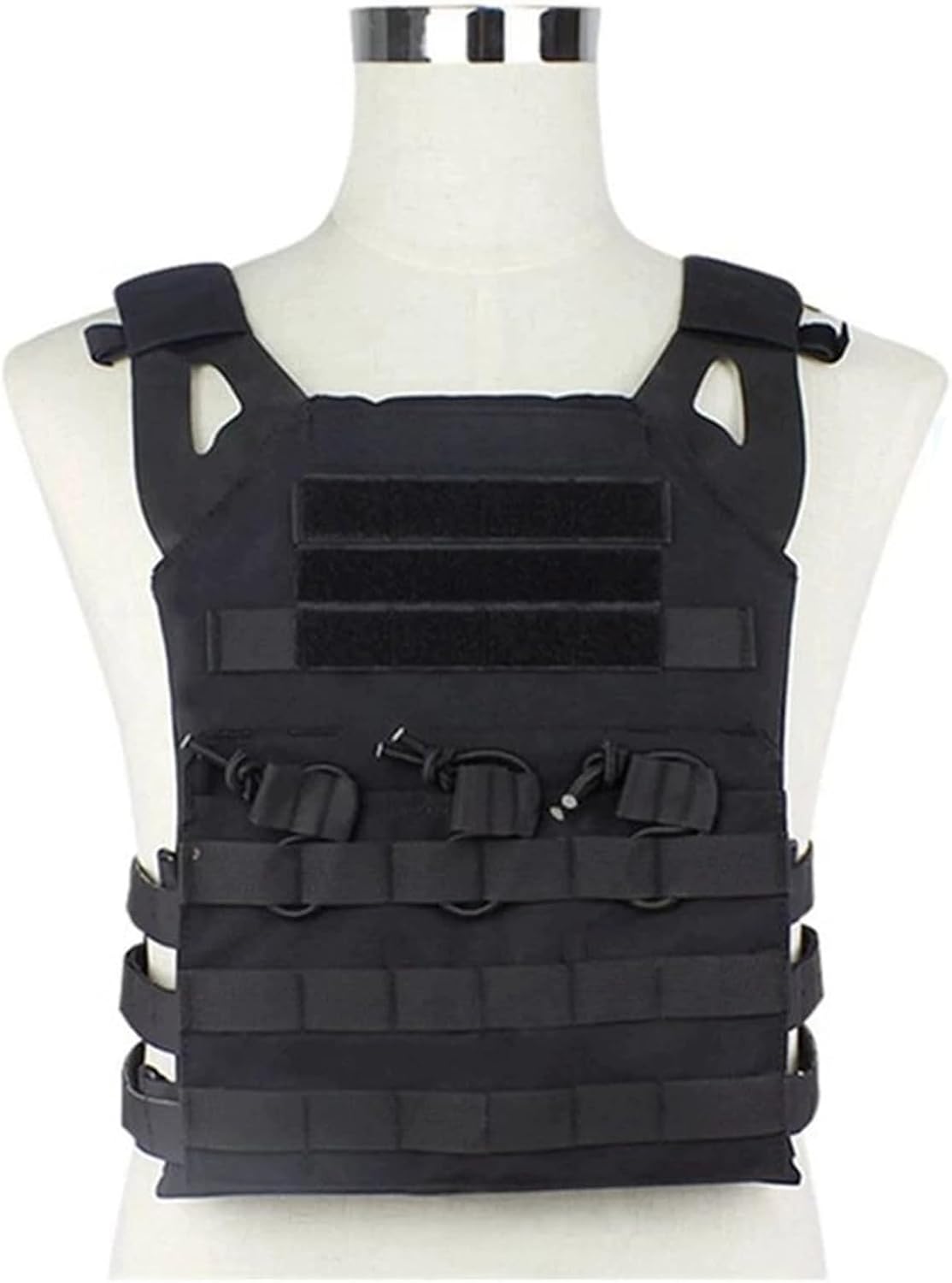 Tactical Vest Set for Men | Airsoft Paintball Gear - Durable Black Design