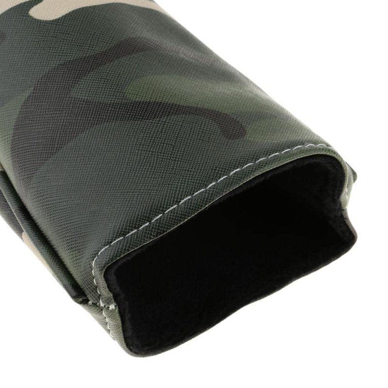 4Pcs/Set Premium PU Golf Covers 3 5 UT Wood Replacement & Interchangeable Number Tag, Camo Green