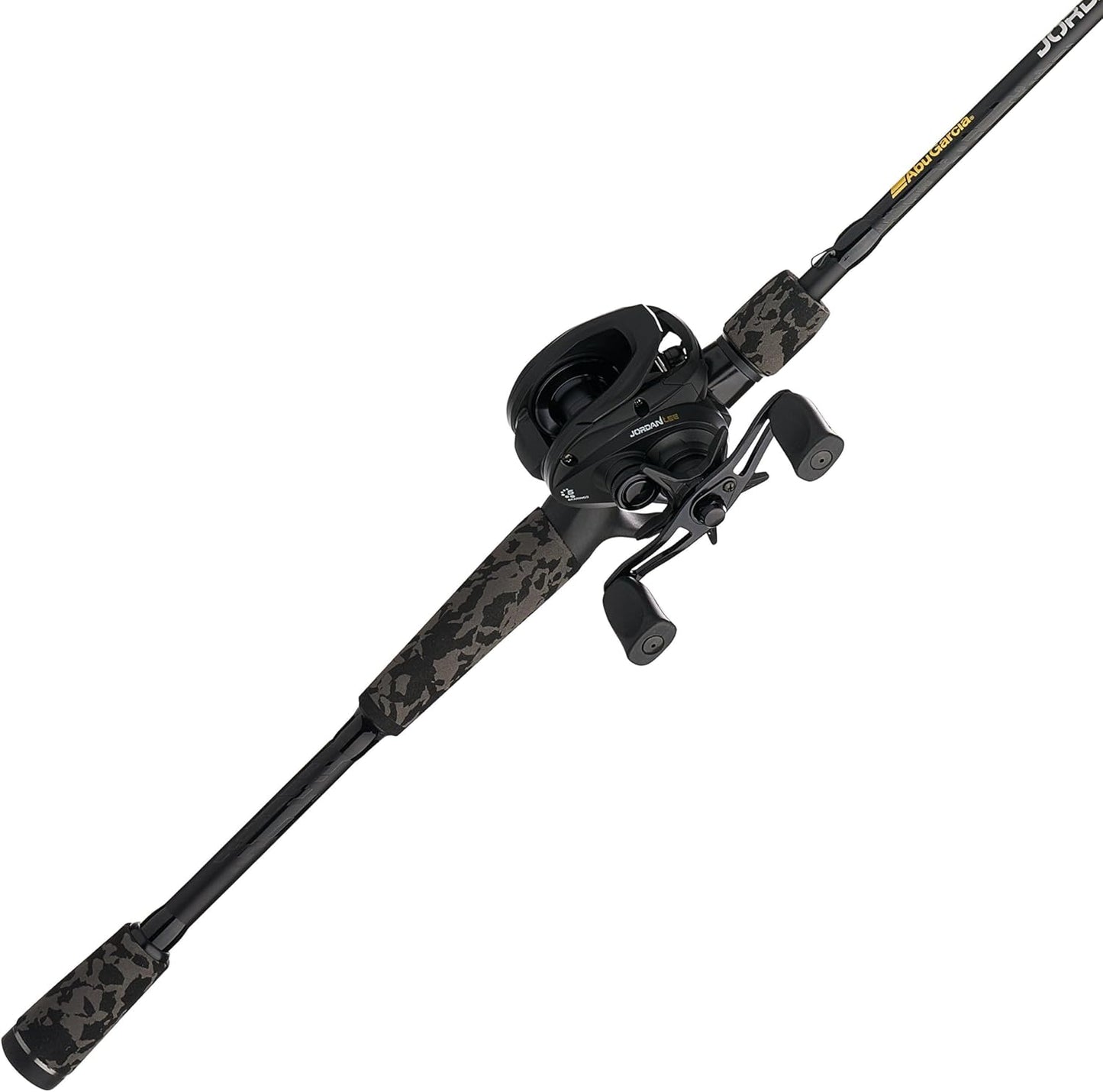 Low Profile Baitcast Reel and Fishing Rod Combo - Abu Garcia Jordan Lee | Durable Design, Smooth Performance