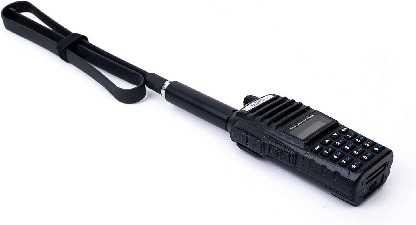 Nagoya NA-F30G Tactical Foldable Whip Antenna - 30-Inch SMA-Female for BTECH & BaoFeng Radios