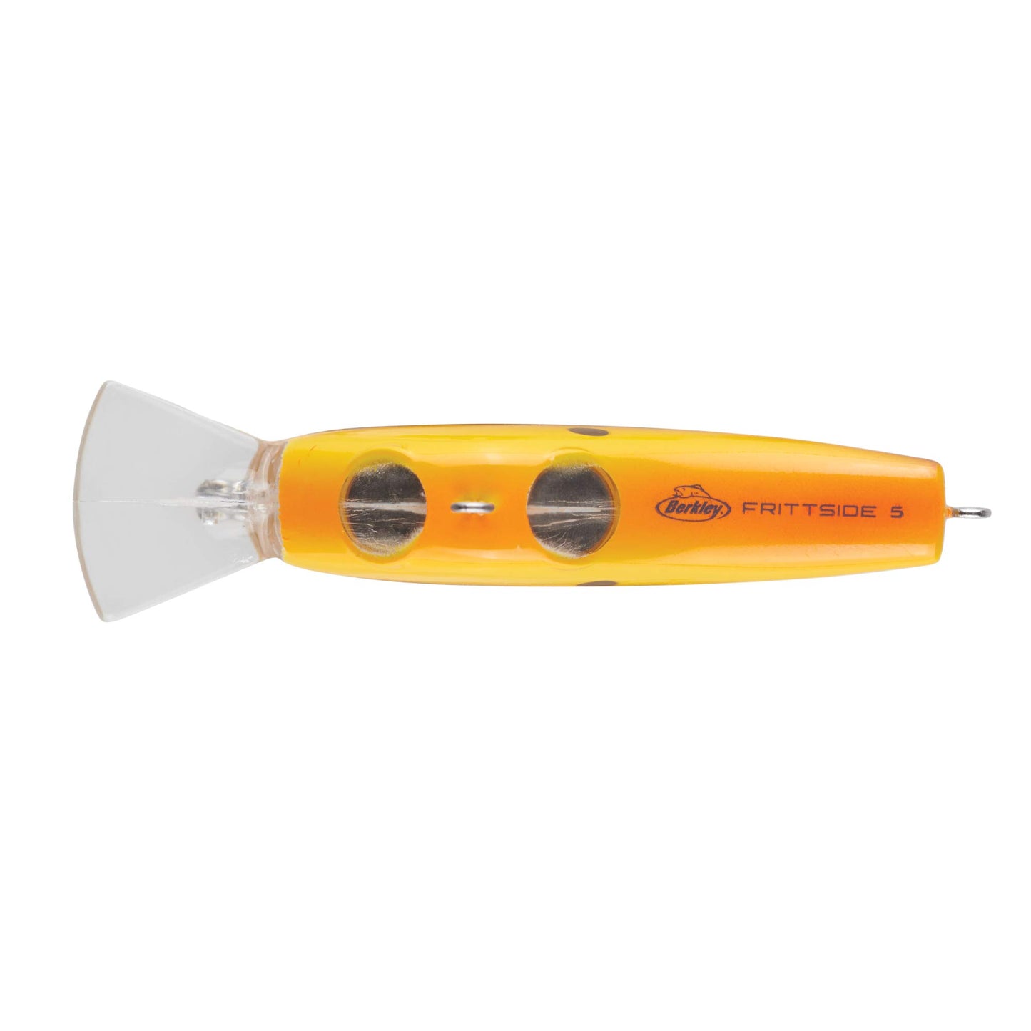 Berkley Frittside Fishing Lure, Spicy Mustard, 5 Junior (1/4 oz), 2in 5cm Crankbaits, Classic Flat Side Profile Mimics Variety of Species and Creates Flash, Equipped with Sharp Fusion19 Hook