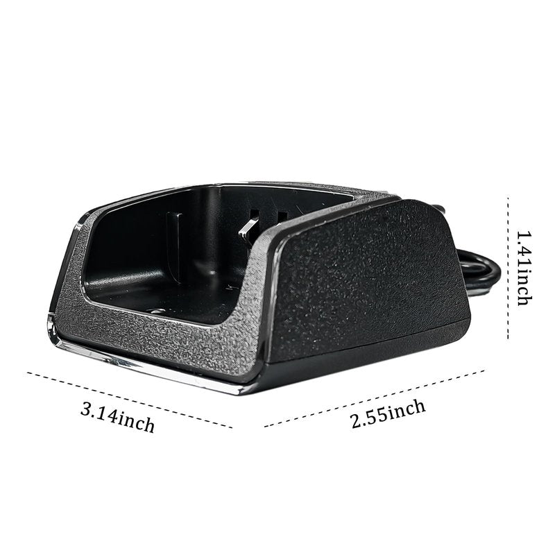 2 Pack BAOFENG UV-13 Pro Charger Base US Adapter for P15UV Radio Accessories DC8.4V for TYT UV88 UV99 Walkie Talkie UV-13 Pro V2