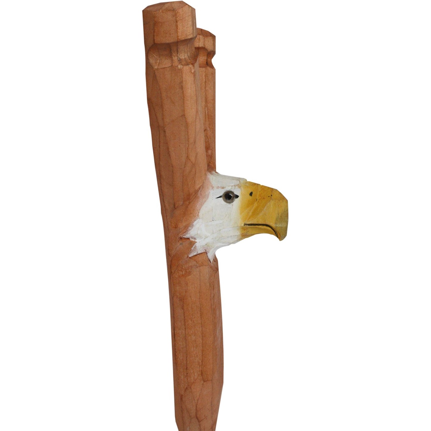 NatureLaunchers | Hand-Carved Wooden Animal Slingshot Set | 2 Pack (Eagle & Tiger)