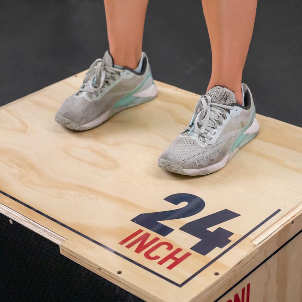 Wooden Plyometric Box - Pro-Duty Jump Training Equipment | 20in, 24in, 30in Sizes
