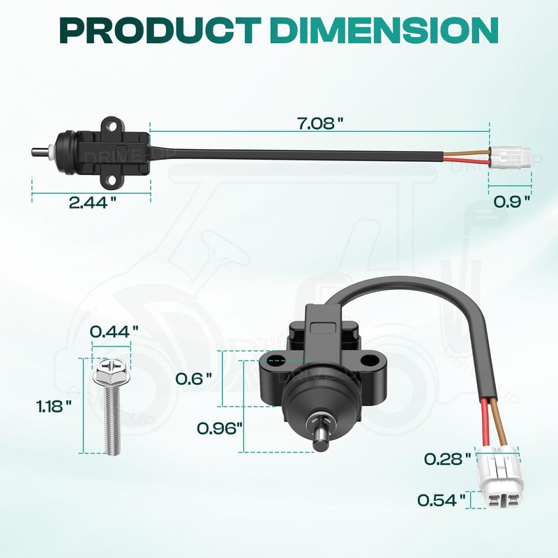 DRIVE UP Golf Cart Stop Switch Fits for Yamaha G14, G16, G19, G22 G29 Gas and Electric Golf Carts, Golf Cart Accelerator Micro Stop Switch for Yamaha JF7-82817-20