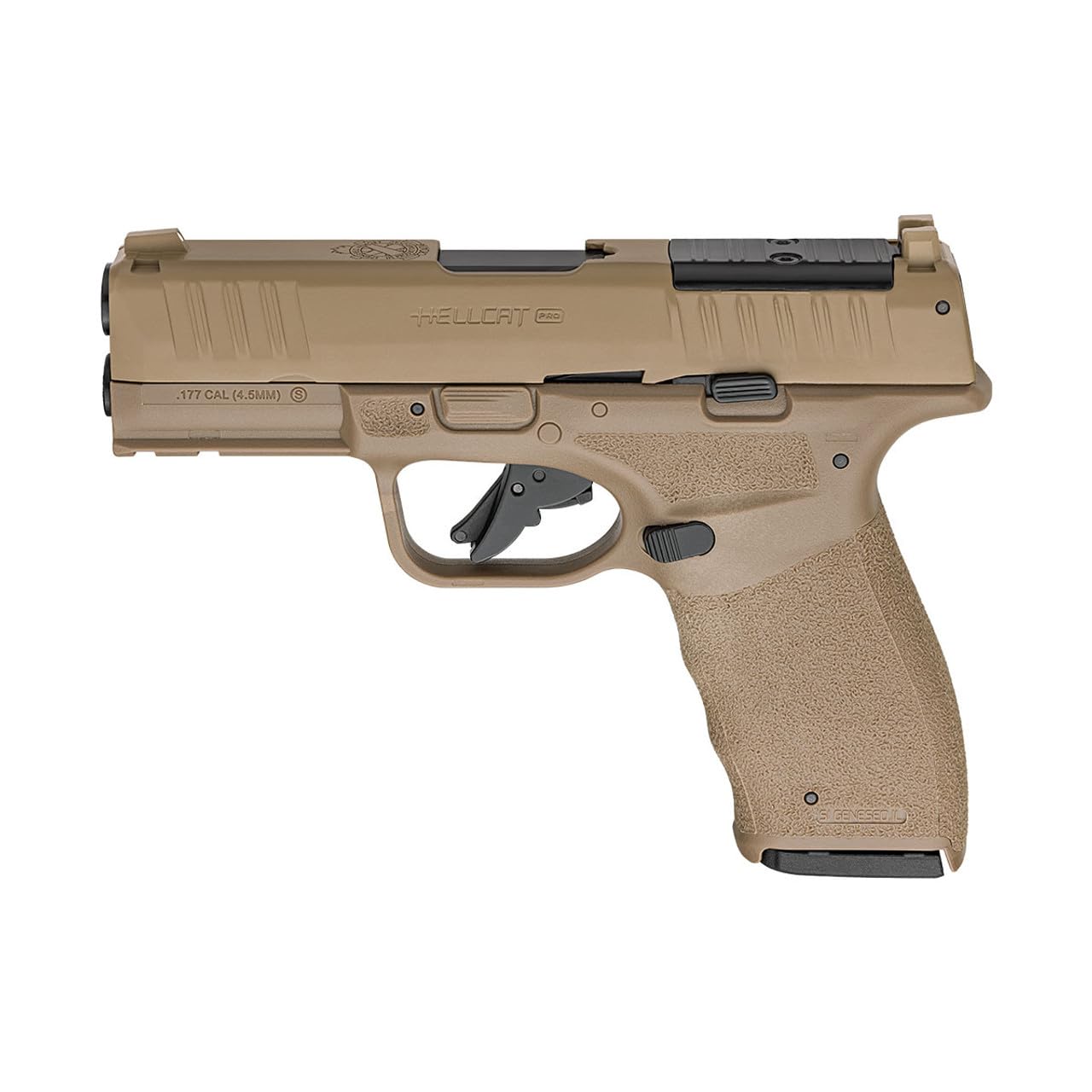 Springfield Armory Hellcat Pro CO2 BB Pistol air Pistol (Flat Dark Earth)