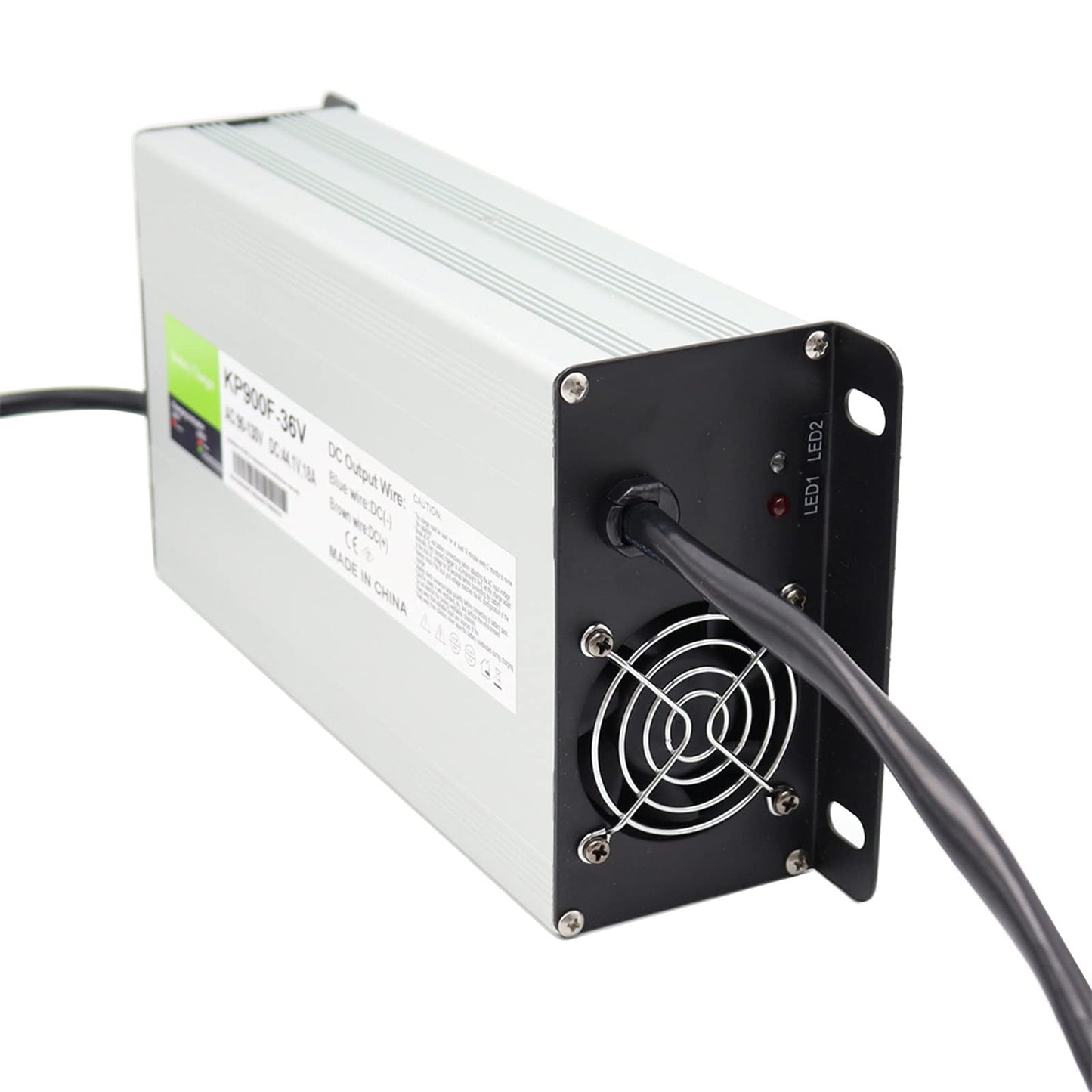 Abakoo Battery Charger 36V 18A for EZGO EZ-GO TXT 96-Up Golf Cart, with D-Plug / Powerwise Style Plug