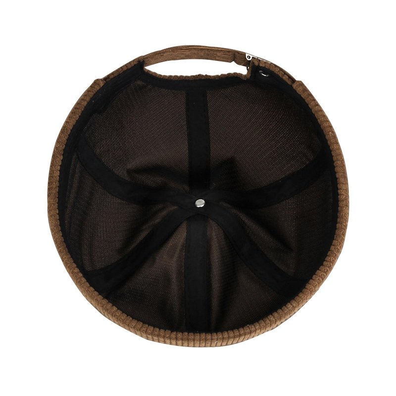 Corduroy Brimless Hat for Men Women Solid Rolled Cuff Docker Cap Harbour Beanie Hats Landlord Hat Sailor Cap K274