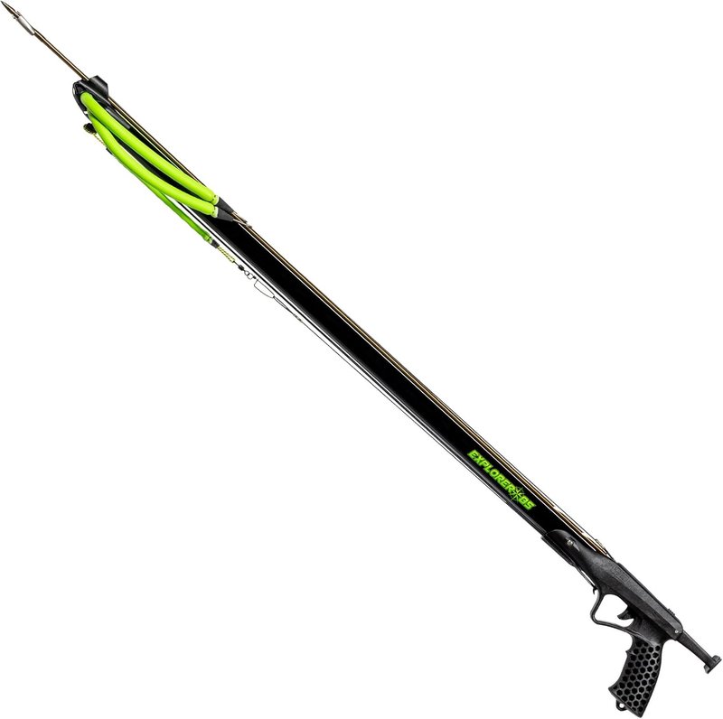 JBL Spearguns Explorer Performance Speargun - Aluminum Barrel, Stainless Steel Shaft | Ideal for Spearfishing, Freediving & Scuba Diving