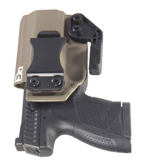 FDO Industries (Formerly Fierce Defender) IWB Kydex Holster CZ P10s Optic Cut -The Paladin Series -Made in USA- (Flat Dark Earth)