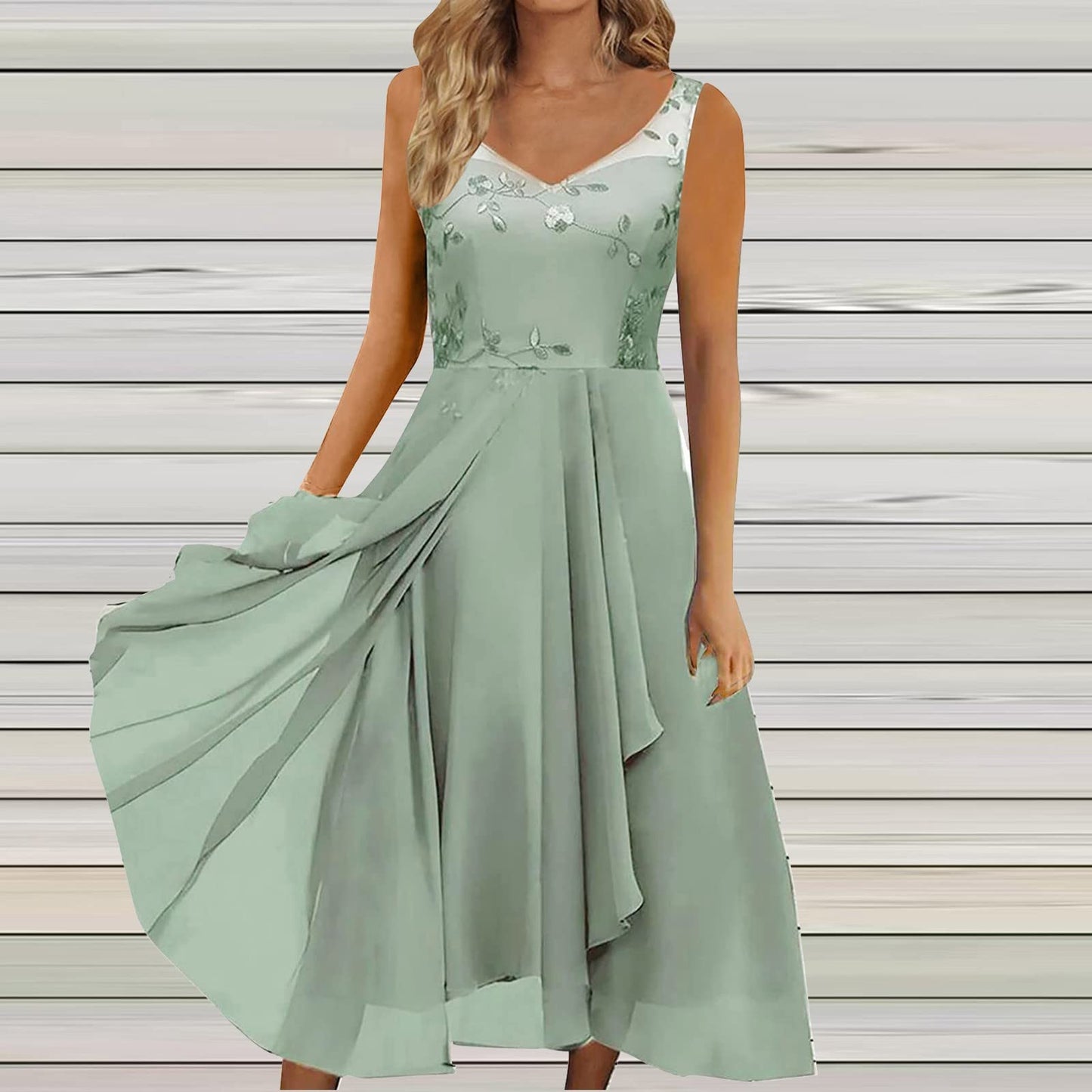 Dresses for Wedding Guest Women'S Dresses for Wedding Dress for Wedding Guest Spring 2024 Womens Cocktail Dresses for Wedding Guest Spring Wedding Guest Dress Summer Dresses Green L