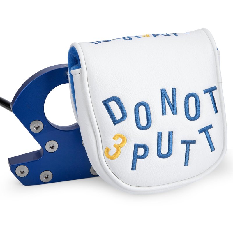 Golf Mallet Putter Cover Golf Putter Headcover with Strong Magnetic Closure Do Not 3PUTT Golf Putter Cover for DF3 Putter & OZ1 MEZZ 1 MEZZ1 MAX (for DF3 Mallet Putter)