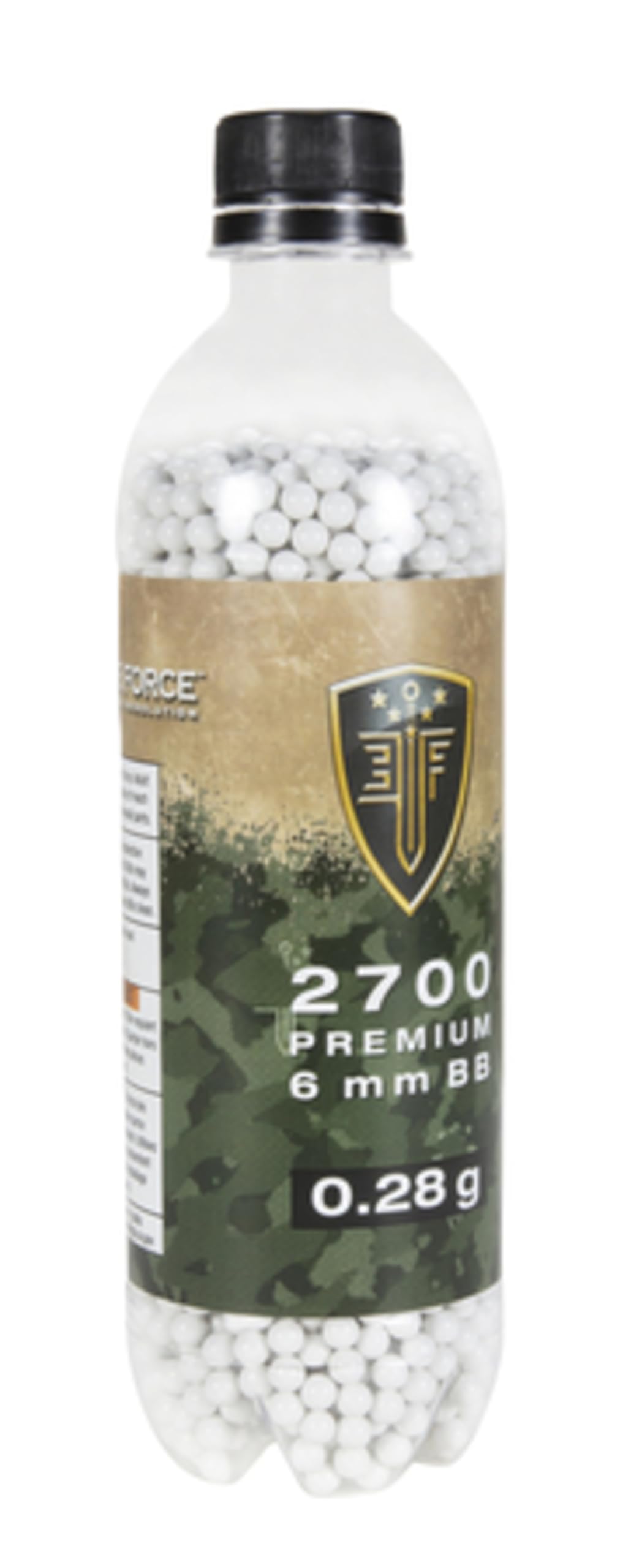 Elite Force Premium 6mm Airsoft BBs Ammo, .28 Gram, 2700 Count