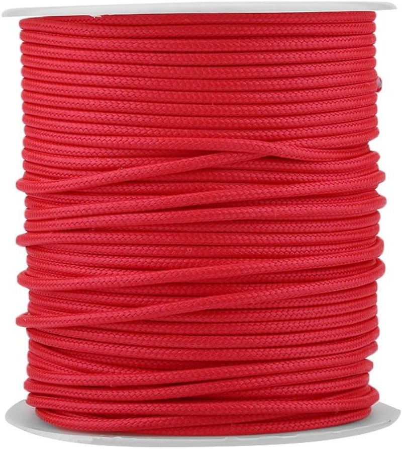 Speargun Reel Line - 50M Heavy-Duty 2mm Spearfishing Cord | Durable Red Utility Line
