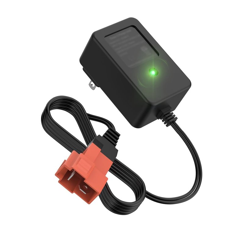 12V Battery Charger Compatible with Ride On Toys, Kids Electric Car, SafeAMP, Best Choice Products, Kidzone, Dynacraft, Flybar, SUV, Hello Kitty, Toddler, Smart Toy Bumper 12Volt Power Cord